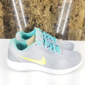 Nike Revolution 3 Womens Grey Volt Turquoise Runni